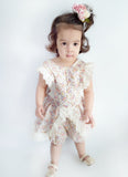 Custom Make Size 2 Pinafore Romper & Bloomer (two piece set).