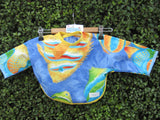 Hand Made in Australia Long Sleeve Bib/ Coverall/ Feeder 12 Month Size