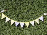 Hand Made in Australia bunting front view
