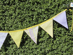 Hand Made in Australia bunting front view