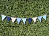 Hand Made in Australia bunting back view