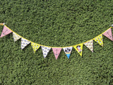 Hand Made in Australia bunting front view 