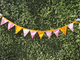 Hand Made in Australia bunting front view