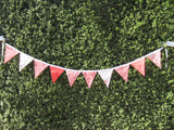 Hand Made in Australia bunting front view