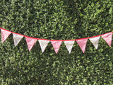 Hand Made in Australia bunting front view