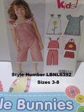 Custom Make Sizes 3-8 Girls Two Piece Set or Dress.