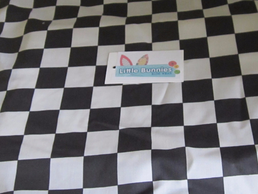 Custom Make Fabric Options Boys Checker Board Squares