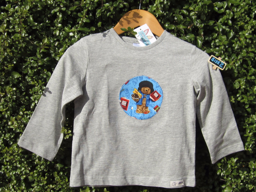 Boys Grey Long Sleeve T-Shirt - Autumn/Winter Size 2