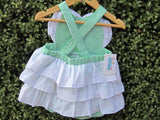 Little Bunnies Kids Wear size 00 romper back view