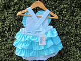 Little Bunnies Kids Wear size 00 romper back view