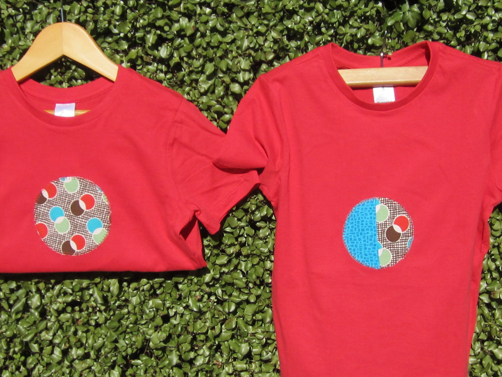 Boys Size TShirt - patchwork  2 styles