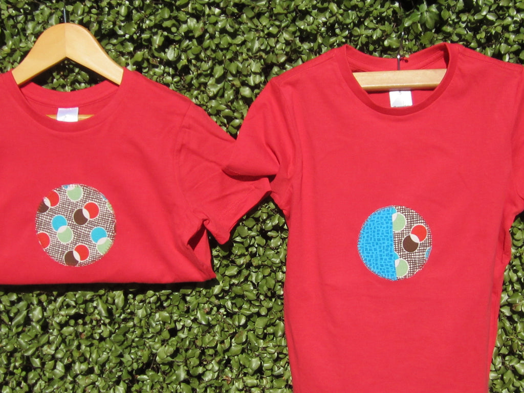 Boys Size TShirt - patchwork  2 styles