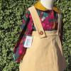 Girls blouse front buttons - size 2 mustard collar