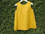 Little Bunnies Kids Wear Size 4 Pinafore dress back