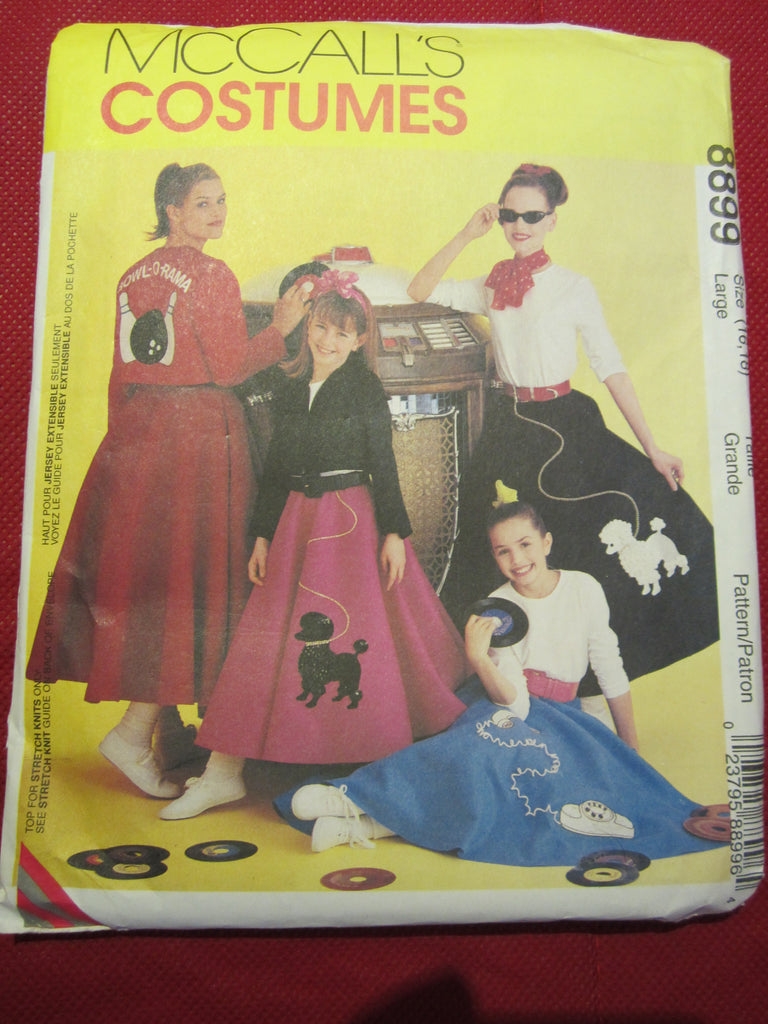 Custom Make Costume Girls Size 16-18 Years 1950's Poodle Skirts & Jackets,  Rocker, At the Hop