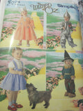 Custom Make Size 6 months-4 years Wizard of Oz inspired Dorothy, Tin Man, Scarecrow, Glinda the good witch