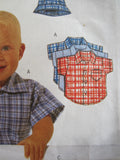 Custom Make Baby Boy Newborn - 18 months Button up shirt short /long sleeve or Trousers