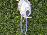 Little Bunnies Kids Wear Bonnet ruffle brim floral 