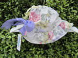 Little Bunnies Kids Wear Bonnet ruffle brim floral 