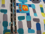 Custom Make Fabric Options Boys Robot