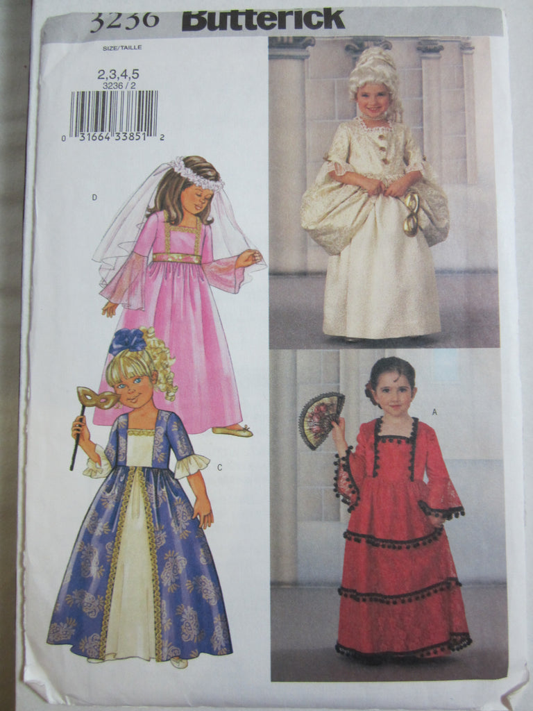 Custom Make Costume Girls  Size 2 - 5 Years Pompadour Ball Gown, Spanish Dress, Damsel, Medieval Princess, Baroque Dress