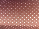 Custom Make Fabric Unisex Brown Dot