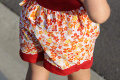 Custom Make Paper bag waist Shorts Available in Sizes 3 -5 Girls