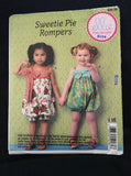 Custom Make Sweetie Pie Rompers Size 1 - Size 4 short leg or longer leg