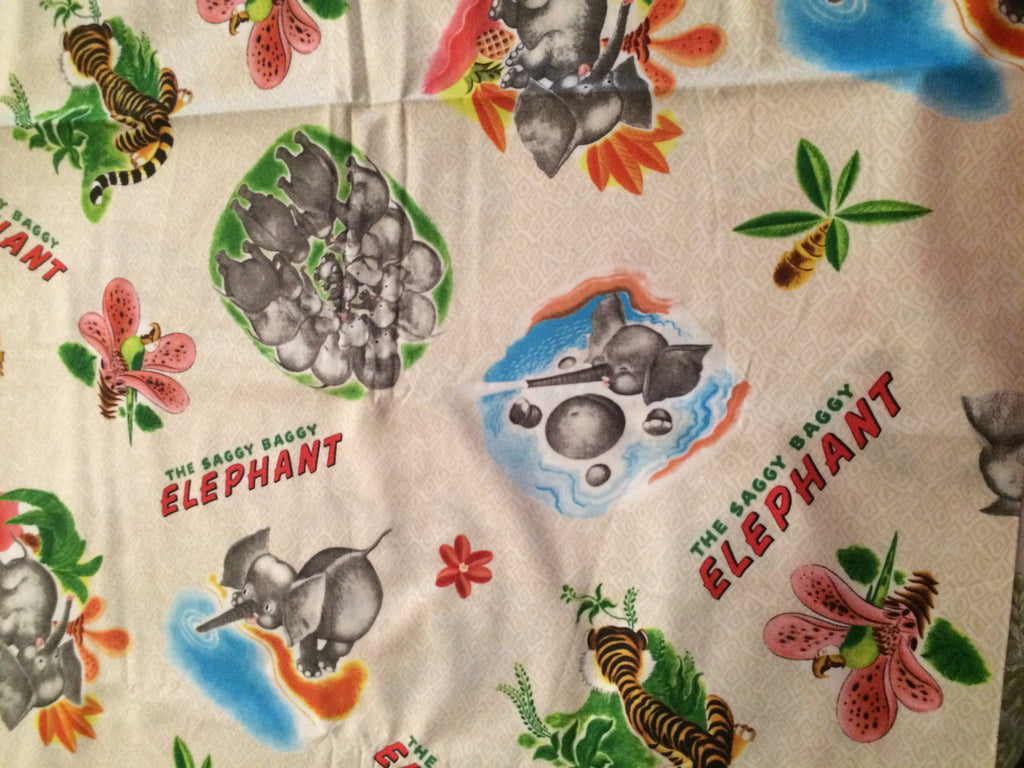 Custom Make Fabric Options Unisex Saggy Baggy Elephant - Little Golden Book