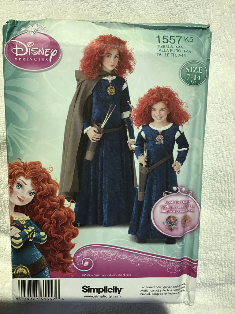 Custom Make Costume Girls Size 7-14 Years Brave Inspired Costume