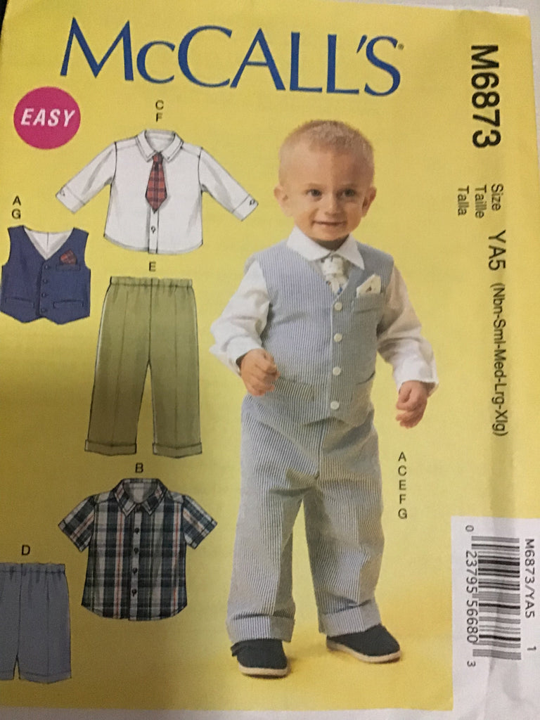 Custom Make Baby Boys Waist Coat, Trousers, Collared Shirt, Tie. Size New Born - Size 18 Months